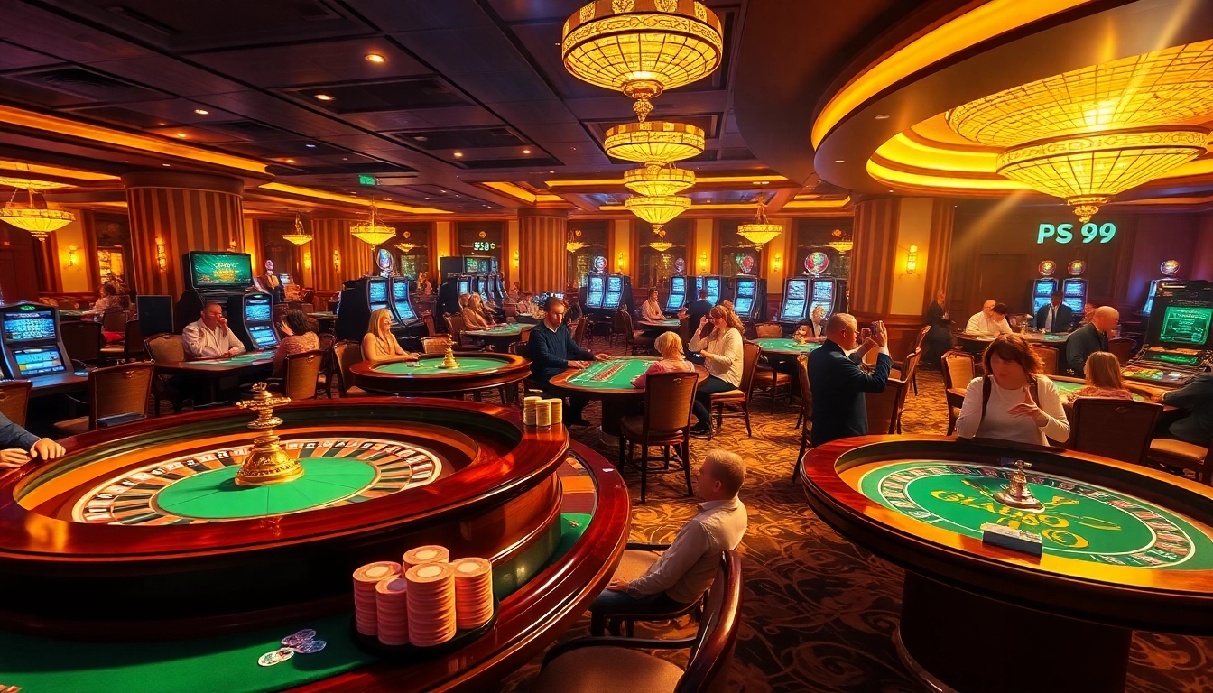 Experience the thrill of winning at PS 99 casino games on an exciting gaming floor.