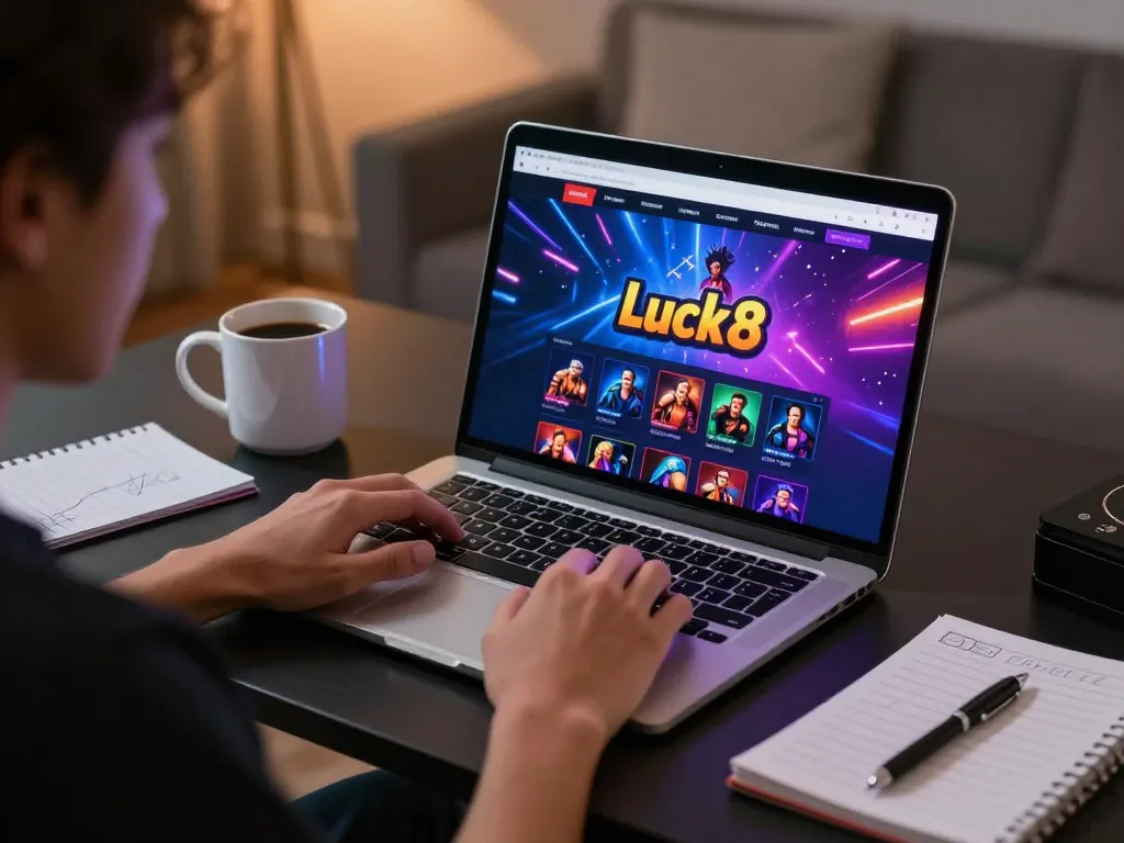 Experience Luck8 online with a vibrant gaming interface and relaxed setup for strategic play.