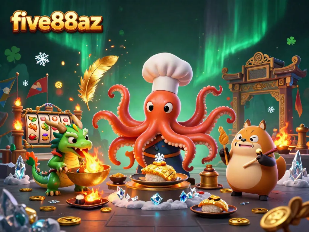 Engage in exhilarating gameplay at five88az with vibrant 3D casino characters and enchanting elements.