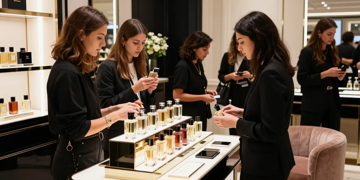 Experience the luxurious allure of Razadoxe fragrances in a chic boutique setting