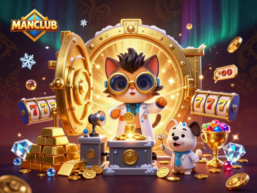 Engage in thrilling gaming at MANCLUB with vibrant casino elements and dazzling rewards.