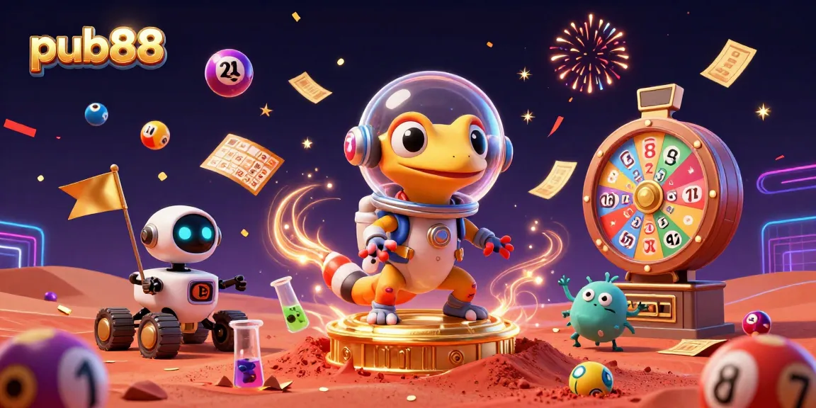 Engage with pub88 and discover dynamic gaming excitement in a colorful 3D scene.