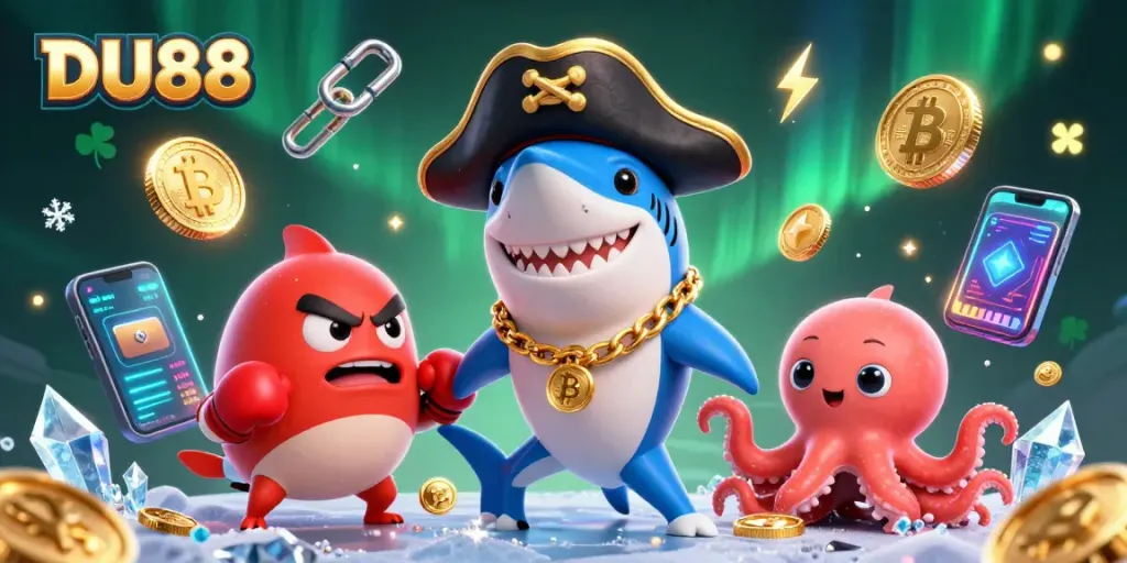 Play to win with DU88’s exciting offers and games, featuring vibrant characters and rich animations.
