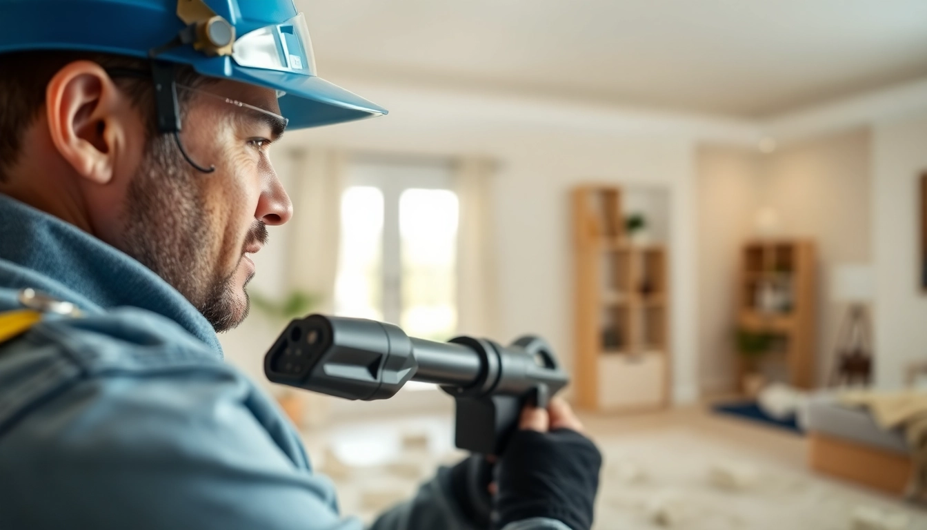 Efficient spray foam removal process in Portsmouth by a professional technician.