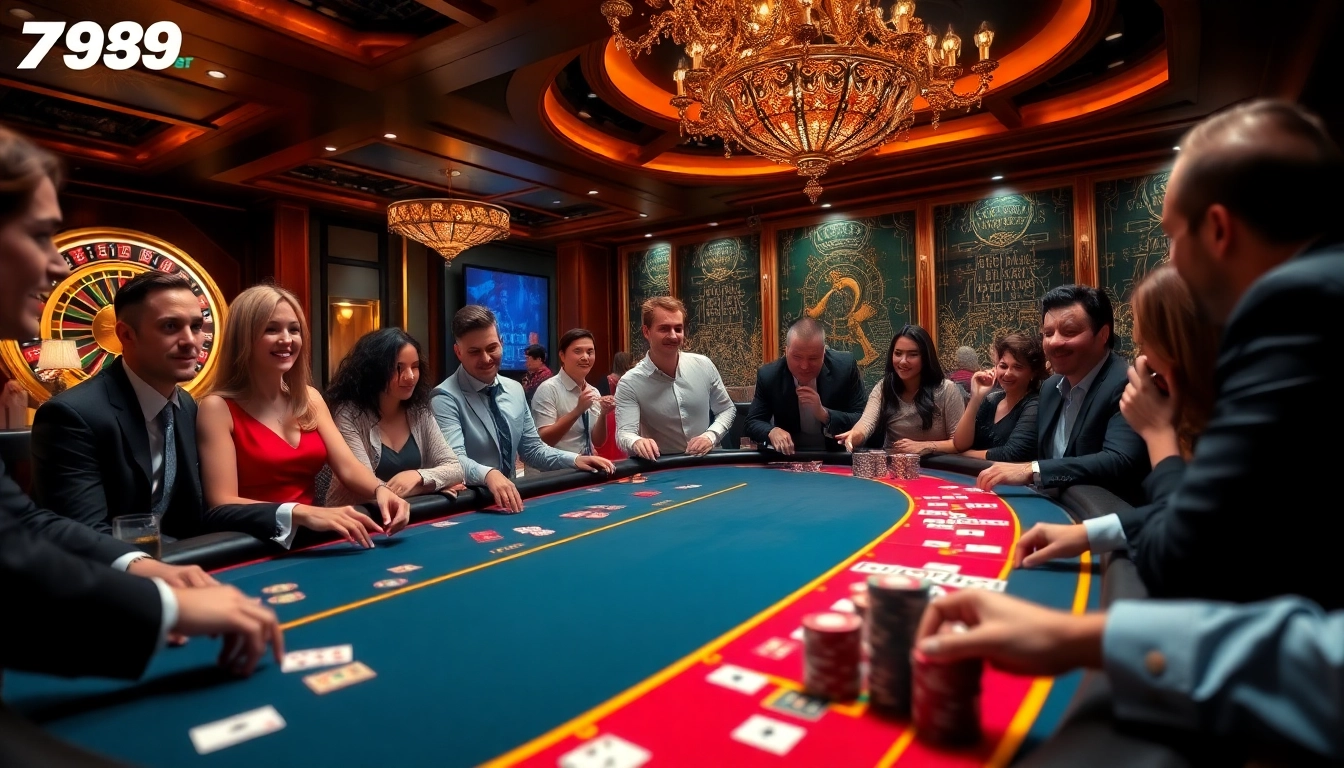 Experience high-stakes poker action at 789bet, featuring exciting gameplay and luxurious casino ambiance.