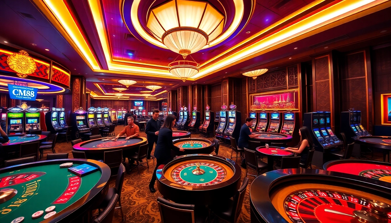 Experience the thrill of CM88 with vibrant casino games and winning opportunities.