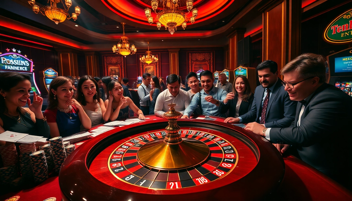 Experience thrilling gameplay with vibrant casino details at fly88fly.com, showcasing roulette, poker chips, and slot machines.