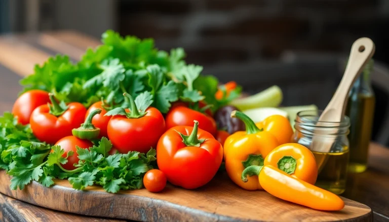 Beautifully arranged healthy food platter showcasing fresh fruits and vegetables.