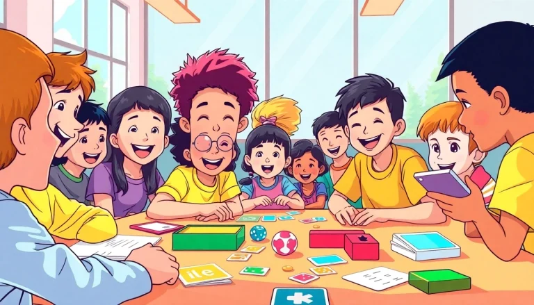 Engage students through educational gamification in an exciting classroom setting filled with diverse learning tools.