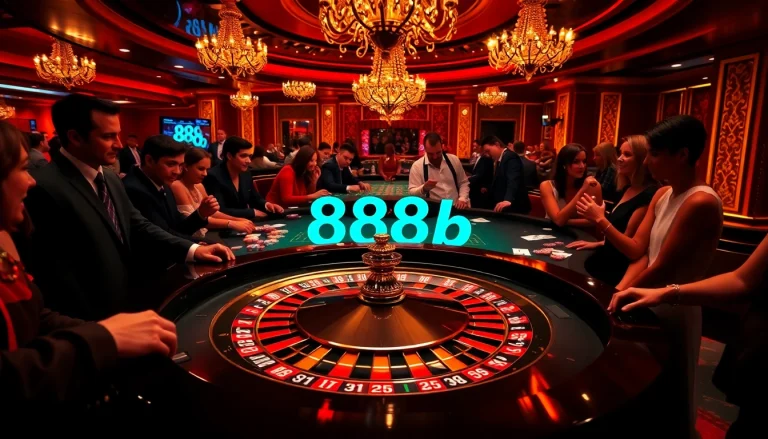 Experience thrilling betting moments at the 888b roulette table with vibrant casino visuals.