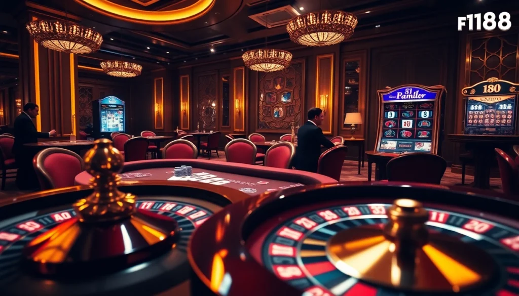 Experience the thrill of f168 casino gaming at an elegant poker table.