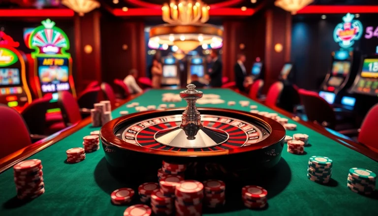 Experience luxury gambling at https://five88v.net with vibrant poker tables and thrilling casino ambiance.