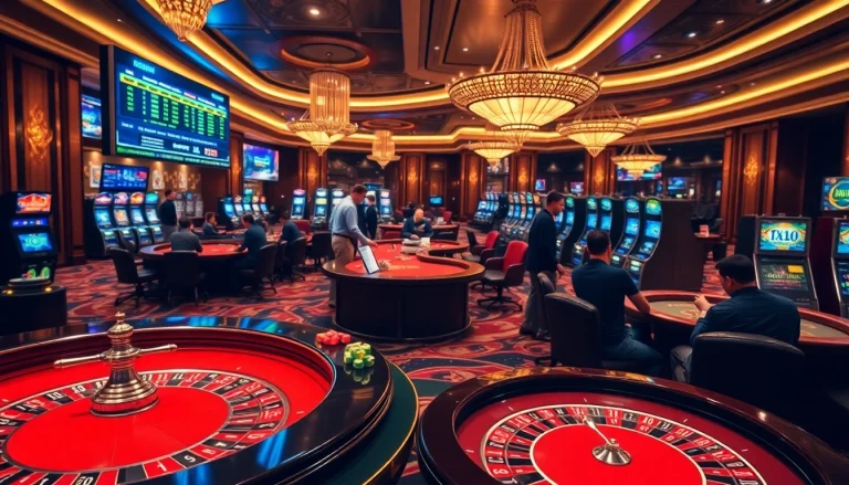 Experience the thrilling atmosphere of https://tx88.us.org/ with engaging casino tables and vibrant gaming action.
