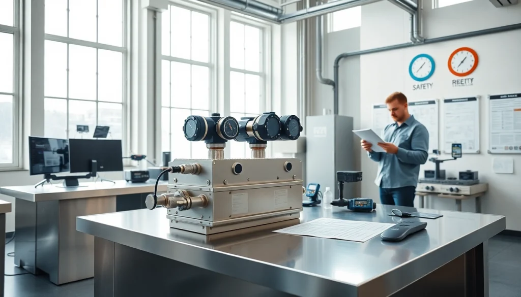 HM88 series manifold system showcased in a modern industrial workspace.