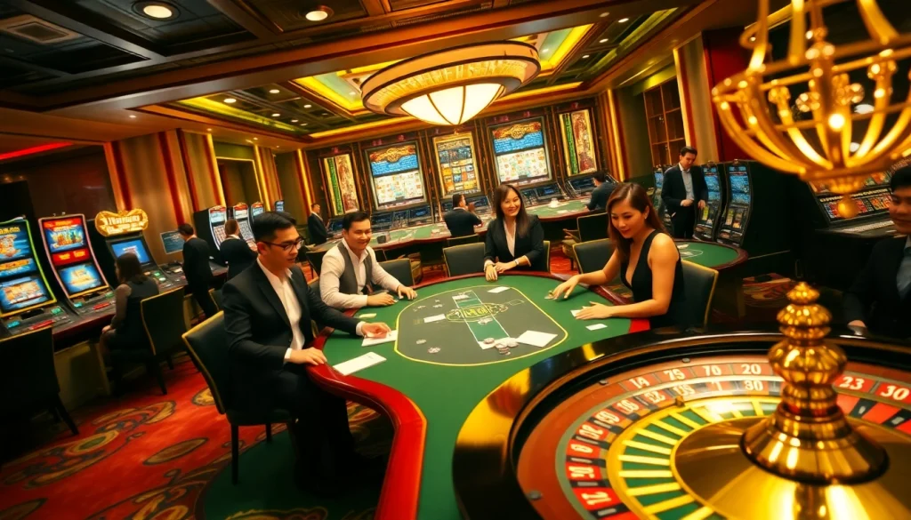Experience thrilling gameplay at https://mm88.forex/ with vibrant tables and luxurious casino ambiance.