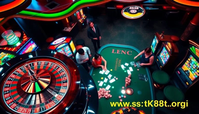 Experience the thrill of gaming at https://tk88t.org/ with lively casino tables and exciting betting action.