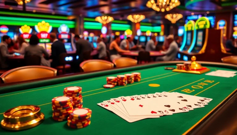 Experience the thrill of high-stakes play at the luxurious xxx88 casino poker table.