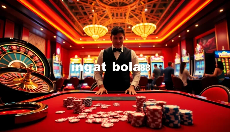 Experience the thrill of winning at ingat bola88 with vibrant tables and exciting gaming action.
