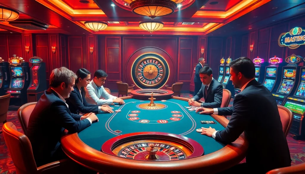 Engage in high-stakes poker and roulette at https://gem88.buzz/ with a luxurious casino atmosphere.