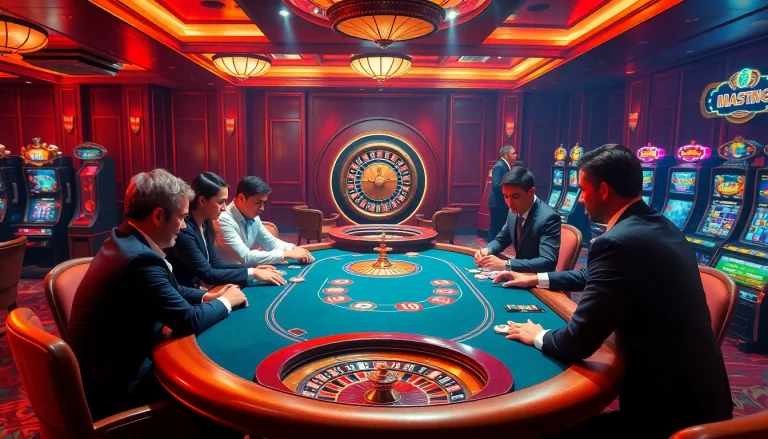Engage in high-stakes poker and roulette at https://gem88.buzz/ with a luxurious casino atmosphere.