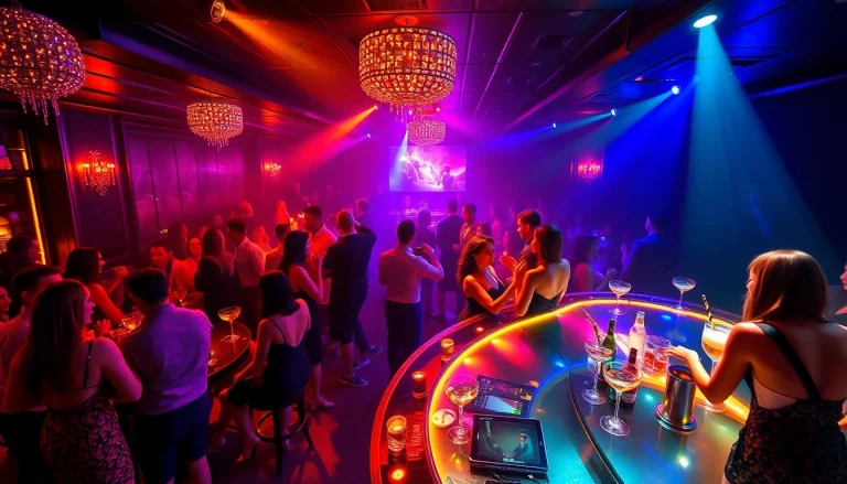Experience the vibrant nightlife at Club sxm with dazzling performances and luxury cocktails.