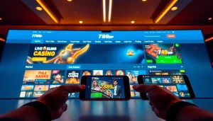 Engaging online gaming experience showcasing various features of 789p casino platform.