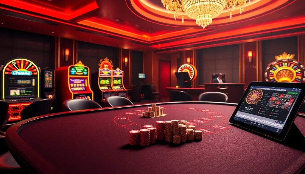 Join the excitement at Luckywin with thrilling poker games and luxurious casino ambiance.