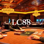 LC88 casino excitement with high-stakes poker and vibrant slot machines