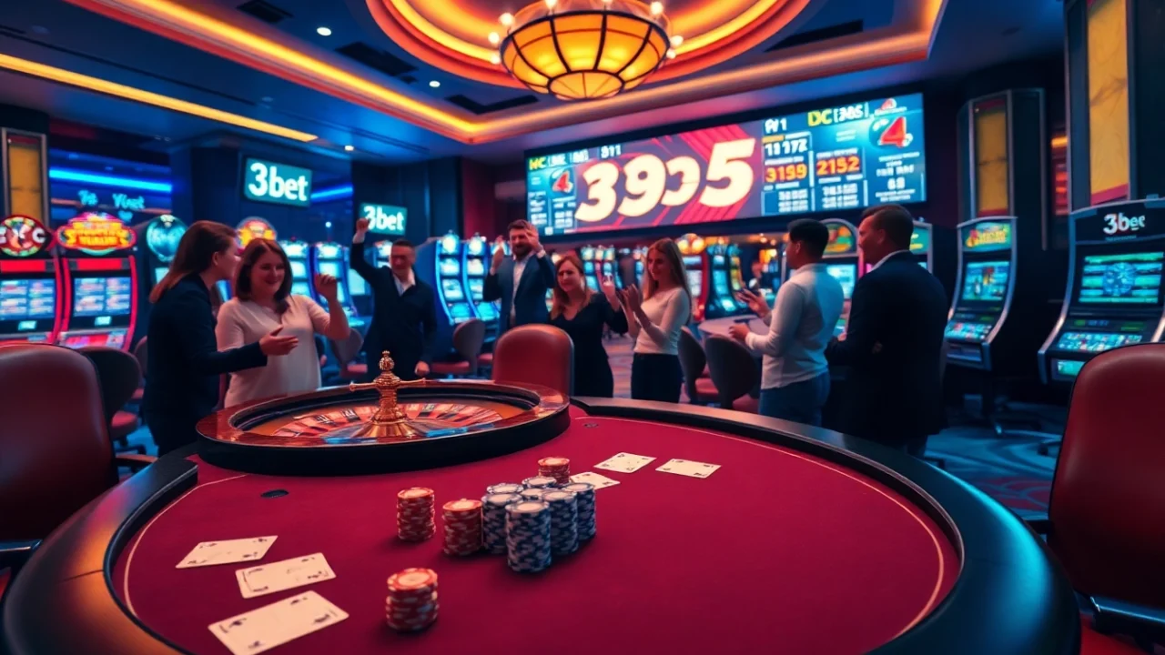 Experience thrilling gameplay at 39bet with vibrant tables and dynamic gaming atmosphere.