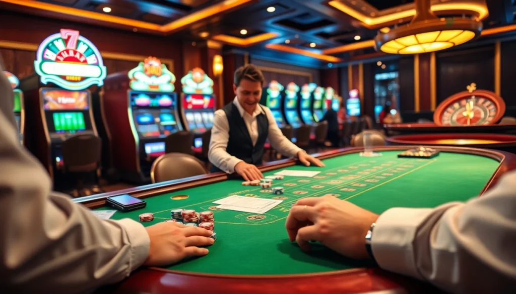 Experience the excitement of 79king with vibrant casino tables and thrilling games.