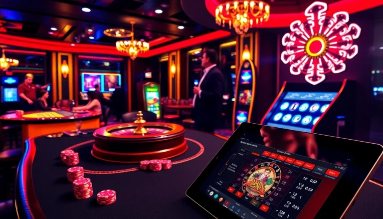 Experience thrilling gameplay at SC88 casinos with vibrant tables and poker action.
