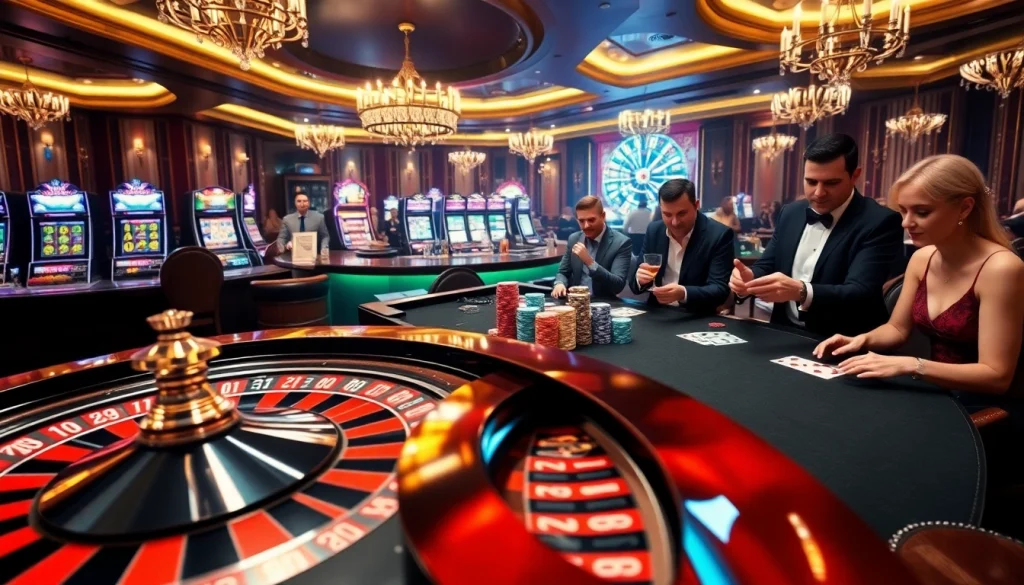 Engage with the thrilling atmosphere at https://c168.voto/ while playing poker among vibrant casino visuals.