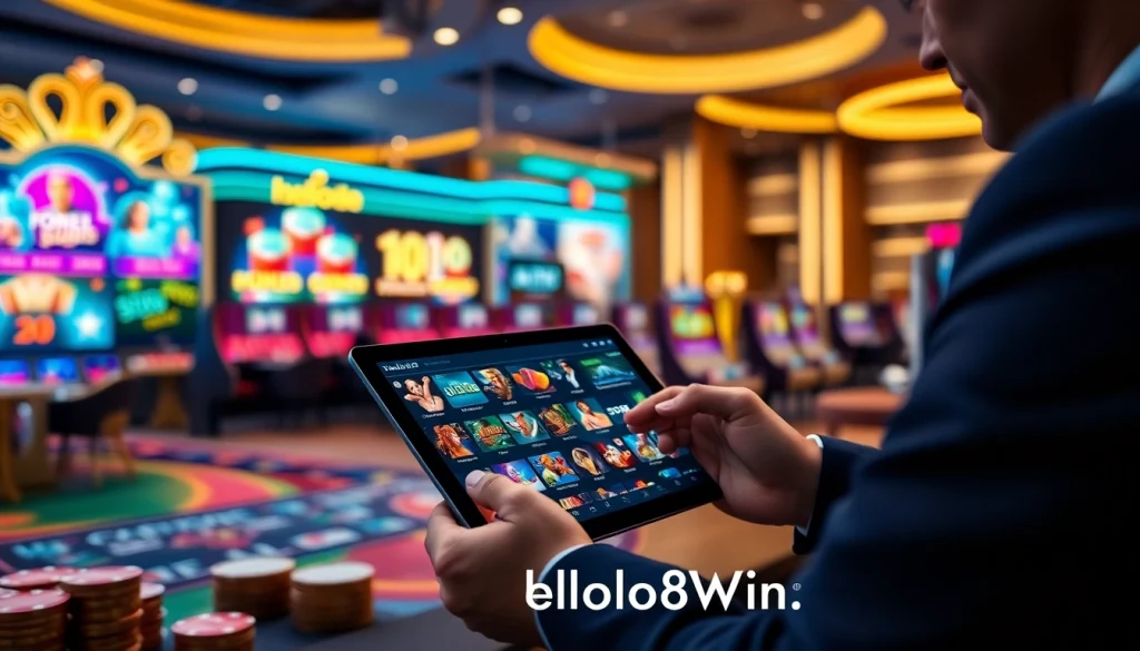 Hello88win.live showcases a modern online casino experience with vibrant game options and a welcoming atmosphere.