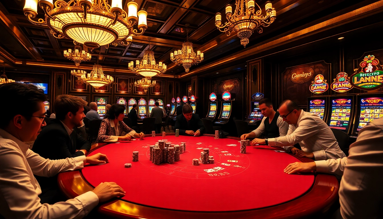 Experience thrilling poker action at vaobet.jp.net with vibrant gaming atmosphere and high-stakes excitement.