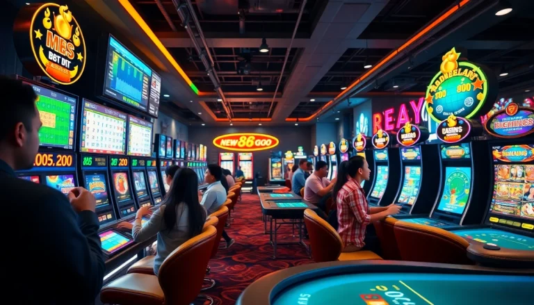 Experience the thrill of gaming at new88go.com with vibrant online casino visuals.