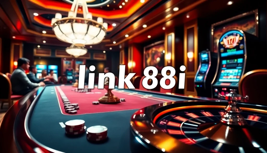 Experience the excitement of casino gaming with link 88i on digital platforms.