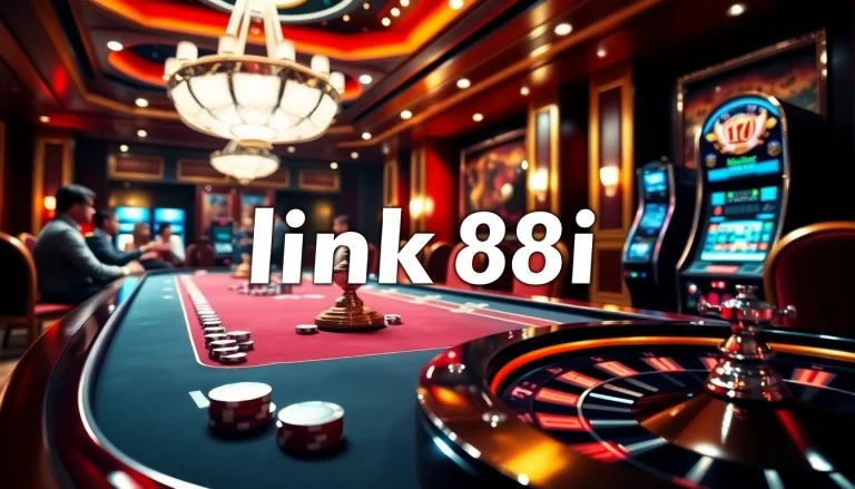 Experience the excitement of casino gaming with link 88i on digital platforms.