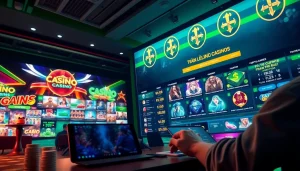 Thrilling online gaming experience at Trang Chủ OKFUN with vibrant interfaces.