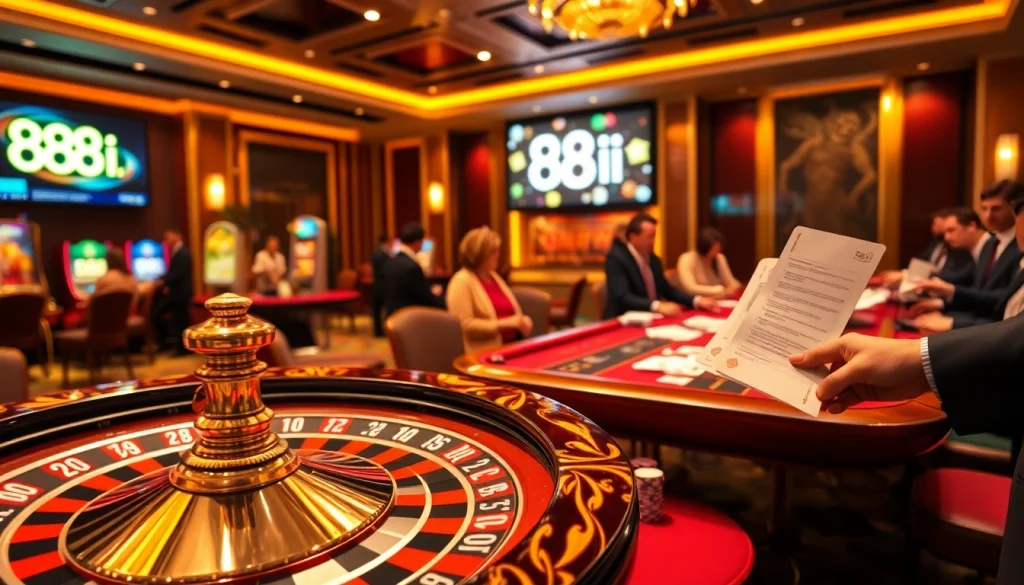 Players strategizing at a poker table with "88i" highlighted for a thrilling casino experience.