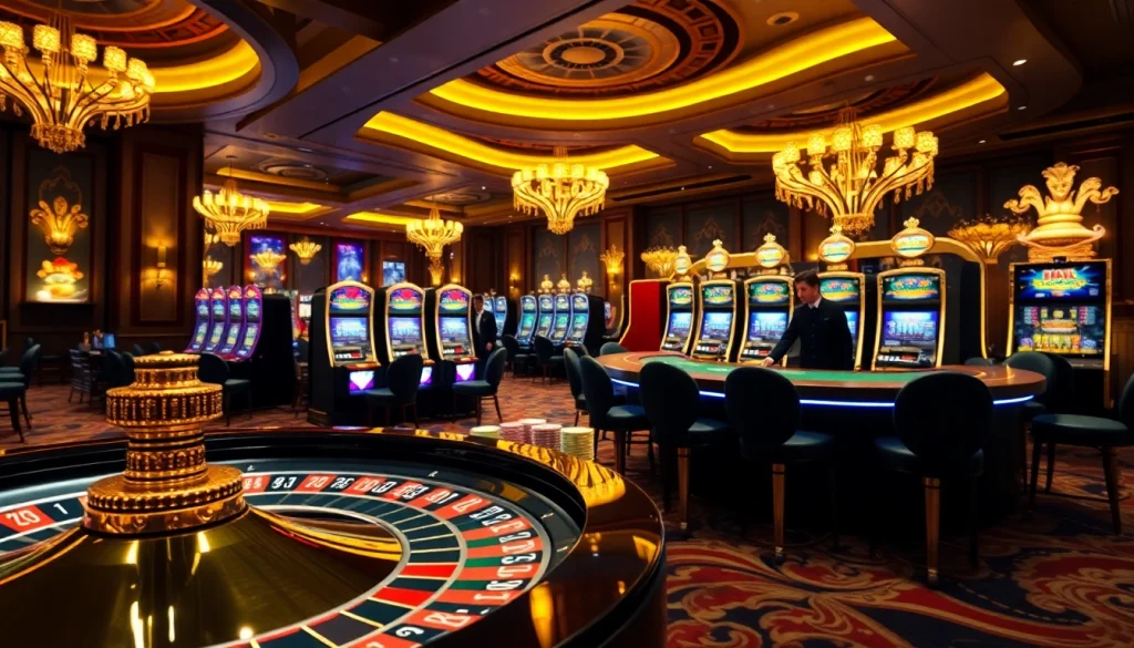 Experience excitement at ku88 casino with vibrant games and luxurious atmosphere.