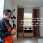 Leak detection services using advanced thermal imaging in a professional setting