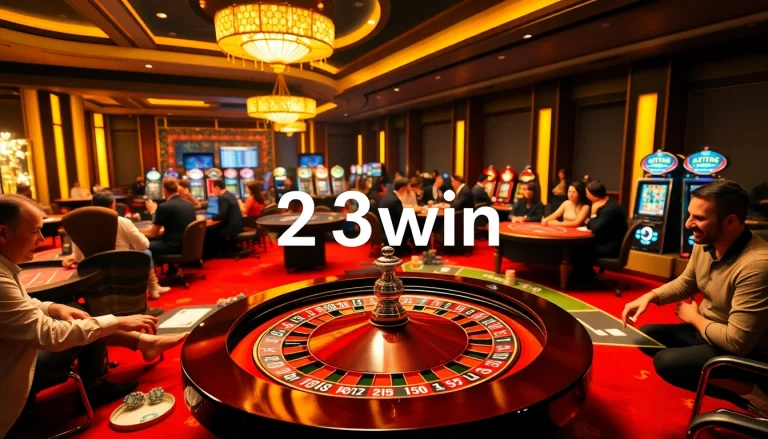 Experience the thrill of gambling at 23win with vibrant casino action and exciting games.