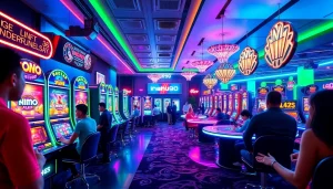 Nohu90 gaming platform showcasing vibrant interfaces and engaging gameplay experiences.