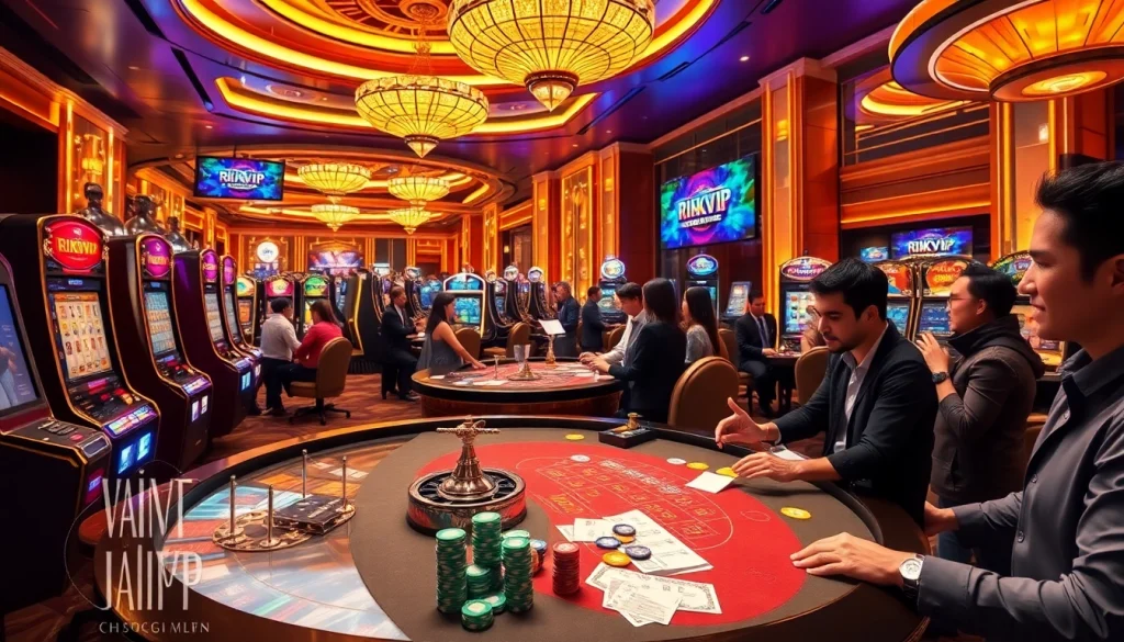 Tác giả RIKVIP inspires a thrilling casino experience with engaging digital gaming elements.
