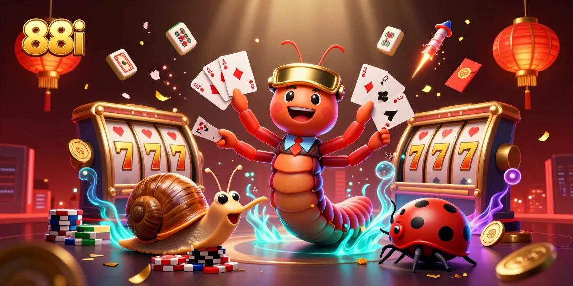 Experience the excitement of 88i slots with a vibrant 3D dealer and rich game elements.